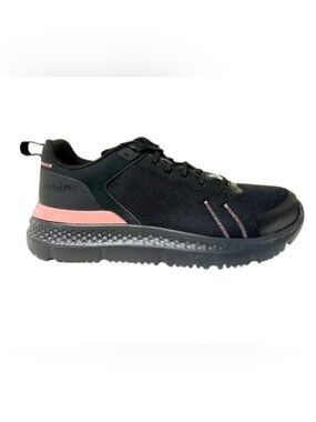 Timberland Pro Women's Black and Pink CSA Approved Safety Shoe - Size 6W
